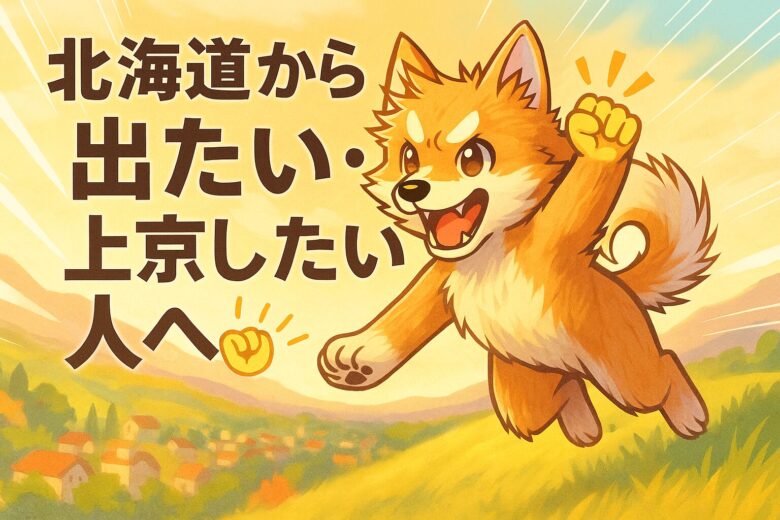 北海道から出たい・上京したい人へ｜費用・転職・引越し準備まで完全ガイド